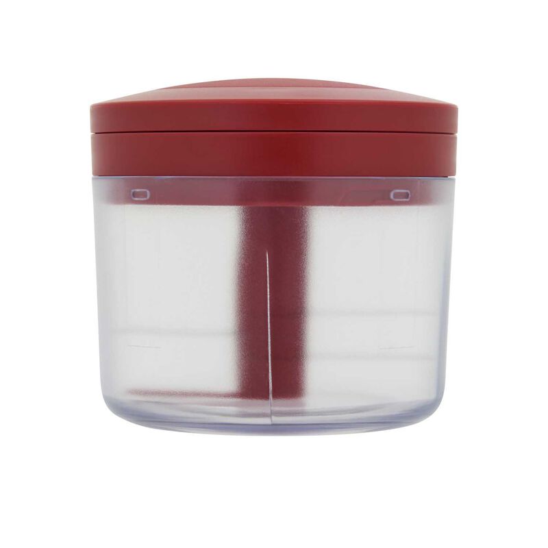 KitchenAid Hand Pull Food Chopper 700ml Empire Red image number 2